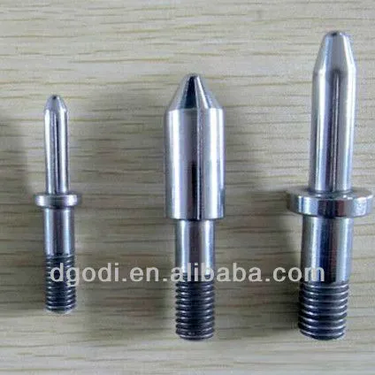 carbon steel threaded locating pin, steel fixing pin