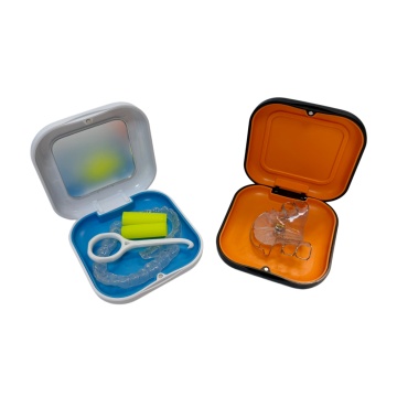 Square Shape Magnetic Aligner Case With Mirror Compact Multi Colors