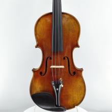 Ren handgjord oljemålning utförande professionell fiol