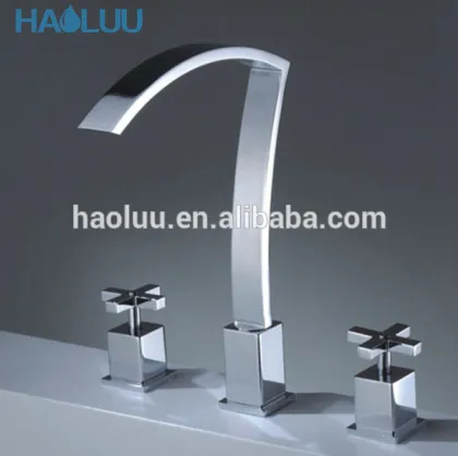 American Type 3-hole Wash Basin Brass Faucets HL91066