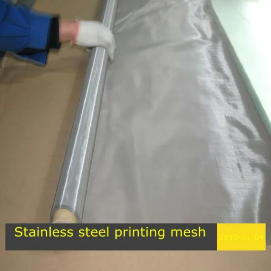 (24T-165T) stainless steel printing mesh fabric;screen printing mesh