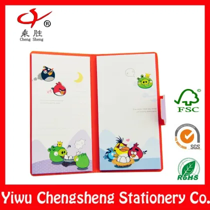 Two parts mini custom sticky notepad