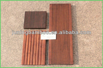 anti-skid secure outdoor strand woven bamboo flooring