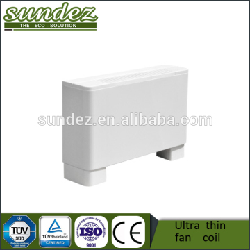 large airflow ultra-thin 2 pipe hvac air conditioning fan coil unit for hot or cool water