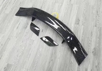 Forged Carbon Fiber M-Style DBX Rear Spoiler for Aston Martin DBX Rear Trunk Spoiler and Wing Upgrade