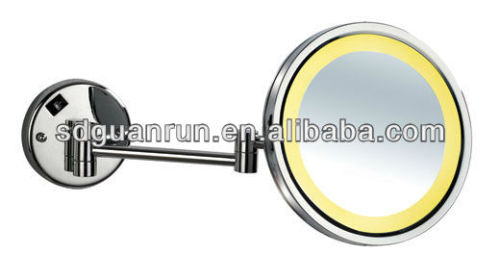 Ultrathin CE/UL/GS/TUV wall mounted magnifying led makeup mirror