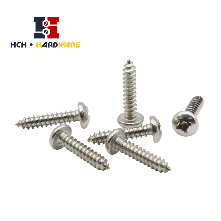 Phillips Pan Head Tapping Screw Stainless Steel 02 Jpg