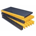 Molded square mesh type floor grills frp grating