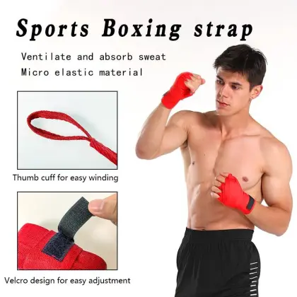 Muay Thai MMA Boxing Hand Wraps Tape Bandages