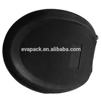 Round Hard Shell Waterproof Storage Eva Earphone Box