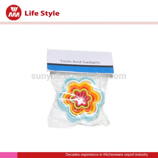 6 pcs flower shape bakeware cake/cookies/bread mould for fake