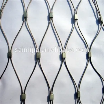 stainless steel rope mesh / stainless steel cable mesh