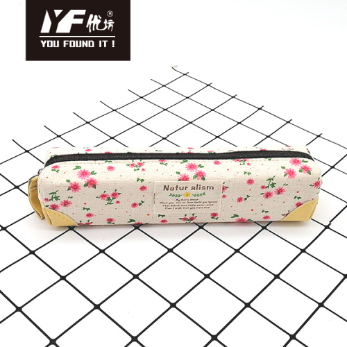 Pencil Case For Year 6 Fresh flowers style cotton pencil case Factory