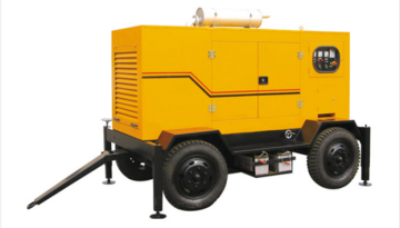 Mobile type diesel generator