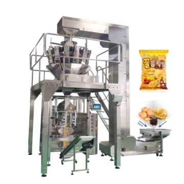 Automatic Vertical Packing Machine for Dry Weed Flowers with Multi-Head Weigher