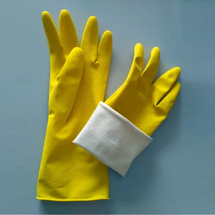 Colorful Cleaning latex Household Gloves rubber gloves