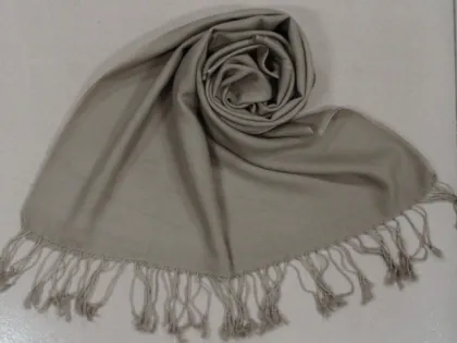 Monochrome winter warm scarf