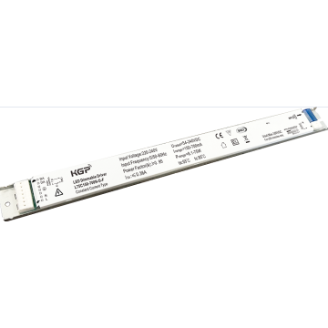 Flache lineare Dali -LED -Treiber von 75W