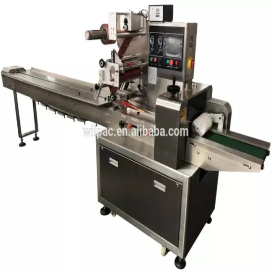 Automatic Carrot Sweet Corn Packaging Cucumber Wrapping Flow Packing Machine in Foshan