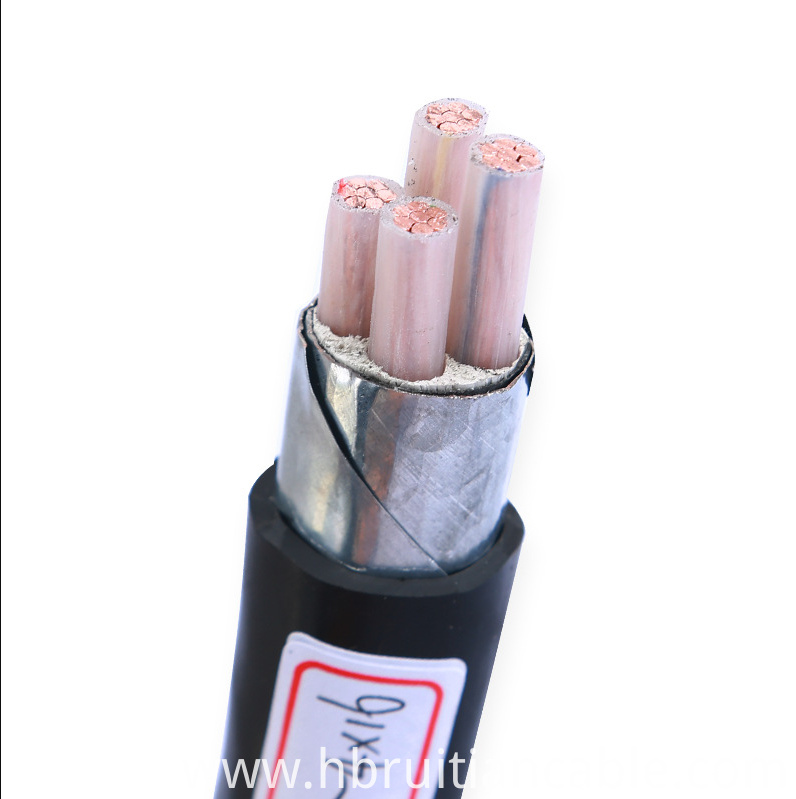 Copper Conductor 3 Core 4 Core 16 25 35 50 Armored Power Underground Cable