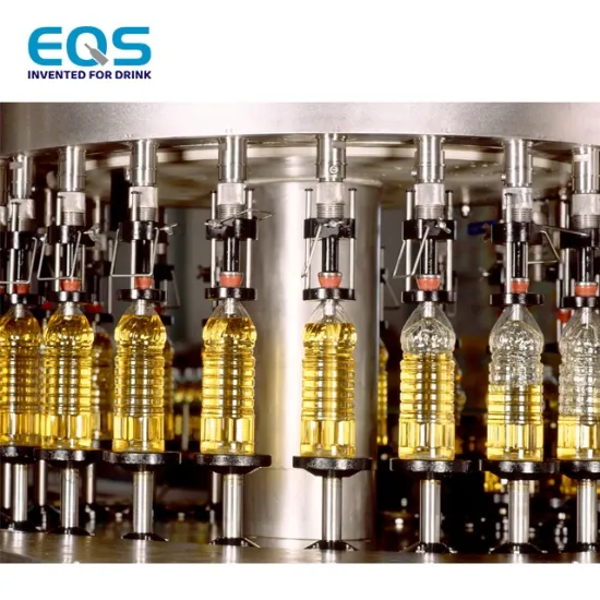 Rotary Filling Line for Edible Oil Production