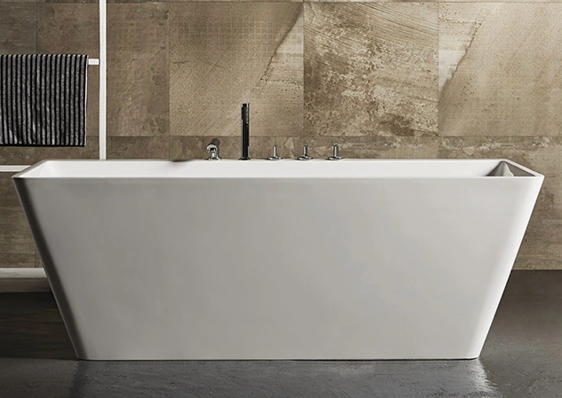 Modern Style Square Freestanding Acrylic Bathtubs