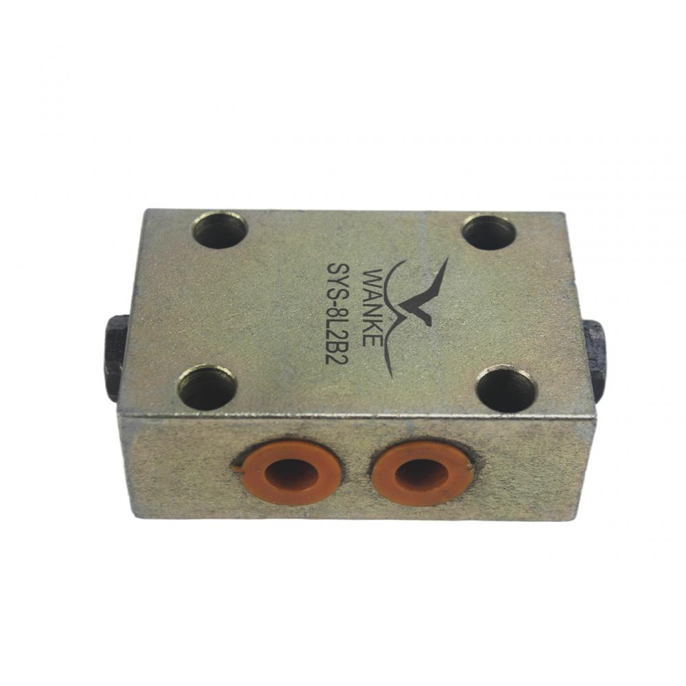 Dual hydraulic control one-way valve hydraulic parts lock