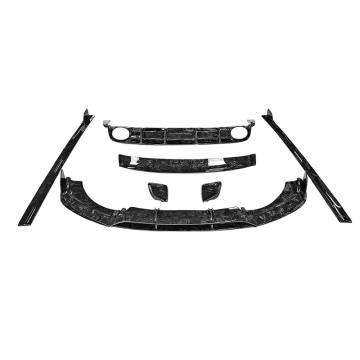 KR Style Forged Carbon Fiber Car Body Kit for Audi RS7 2014-2018 (Front Lip, Diffuser, Spoiler)