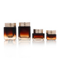 Square Brown Essential Oil Glass Dropper Bottle