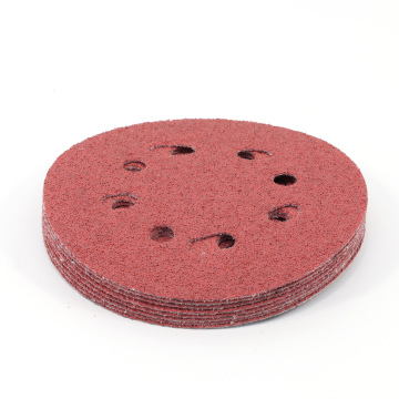 TOOLWAY 125mm 40 Grit Random Orbital Sanding Discs for Wood: High-Quality Sandpaper for Smooth Finishing