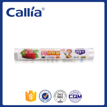 Food Grade Strentch Film Food Package Plastic Cling Film 30cm x 30m