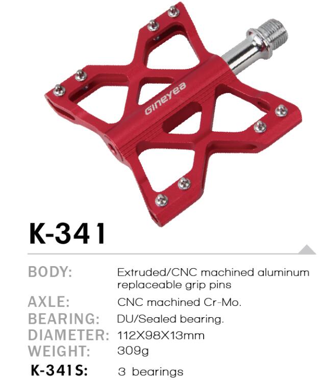 Design di chiodi anti-skid Design CR-MO Spindletaiwan Bicycle Pedal