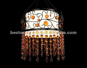 Acrylic drops beaded Chandelier