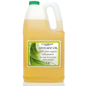 Aceite de aguacate de grado superior Aceite de aguacate virgen extra prensado en frío para aclaramiento de la piel