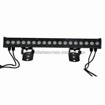 LED Wall Washer with 1W 18 Pieces RGB Light, IP65 Waterproof