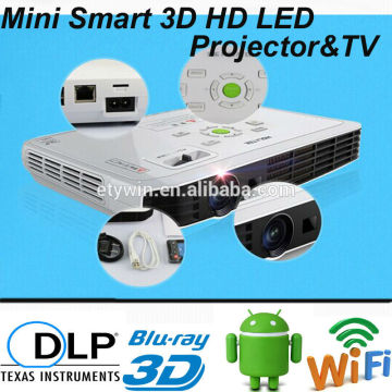 Projector from China full hd 3d led projector built-in TV for mini projector smart and DLP portable
