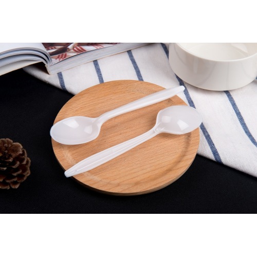 Individually Packed Black Compostable Forks Disposable Flatware for Dessert Ice Cream