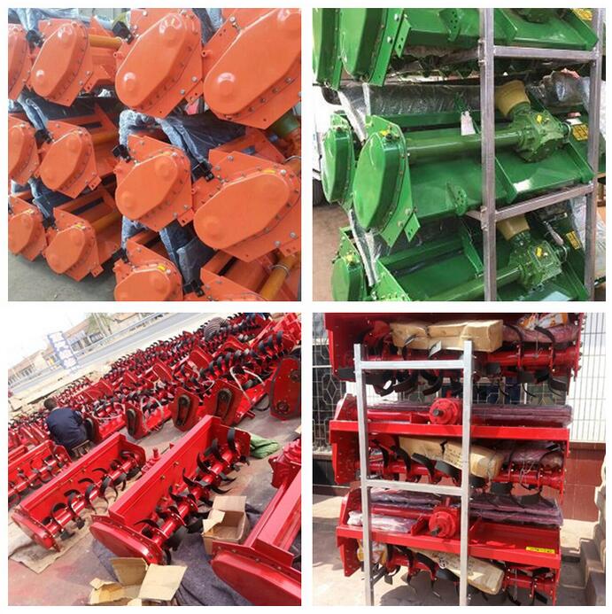 Tractor PTO Rotary Tiller Machine