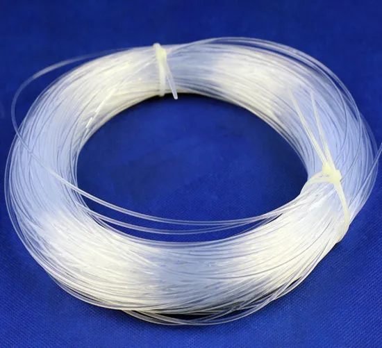 Side Glow Emitting Plastic Solid Core Fiber Optical Cable: Transmitting Light from All Sides