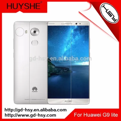 HUYSHE mobile phone accessories for Huawei G9 lite tempered glass screen protector for Huawei G9 lite