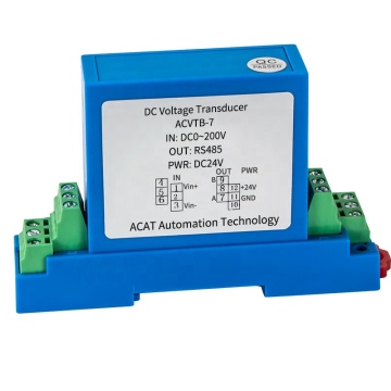 DC 100V Voltage Signal Transmitter: 0-75mV to 0-10V 4-20mA Converter - Price
