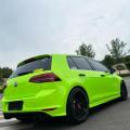 PET Ultra Glossy Apple Green Car Wrapping Vinyl