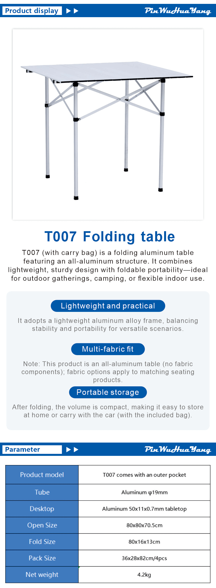 Egg Roll Table Outdoor