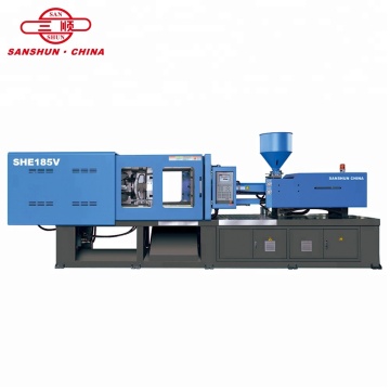 SANSHUN Variable Energy Saving Bottle Cap Making Plastic Injection Machine 185ton