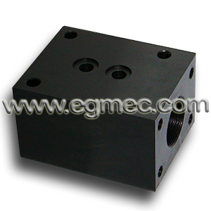 Ng20 Rexroth Dbds20k Valve Subplate Mounting Block 1/2inch Gauge Thread 