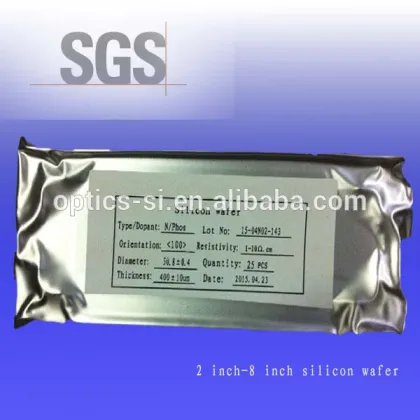 Polished 6'' silicon wafer, 300mm silicon wafer, monocrystalline silicon wafer
