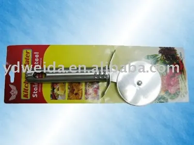 stainless steel pizza cutter