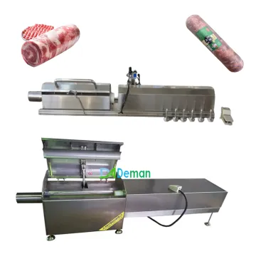 Boneless Buffalo Rolls Wrapper and Intestine Filler Machine for Striploin Beef Steak Packing