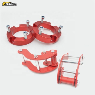 Front and Rear Leveling Lift Kit with Extended Shackle for Hilux, Triton, Dmax, Navara, Ranger
