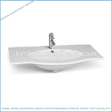 XB-G028 Porcelain Bathroom Cabinet Basin